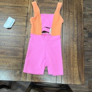 NWT Free People Movement x Onzie Block Leotard S/M
